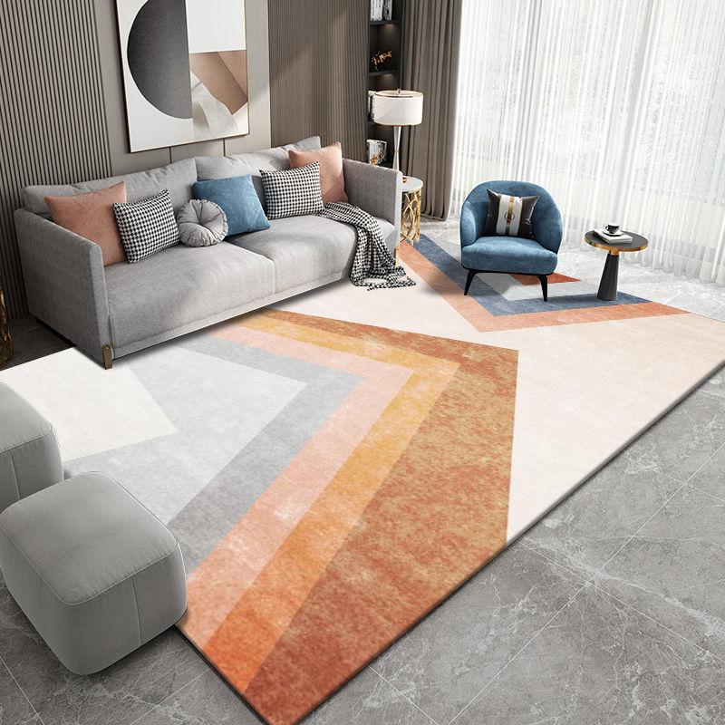 Ins Nordic Carpet Mat Living Room Coffee Table Blanket Modern Minimalist Bedroom Room Full Bed Blanket Large Area Home