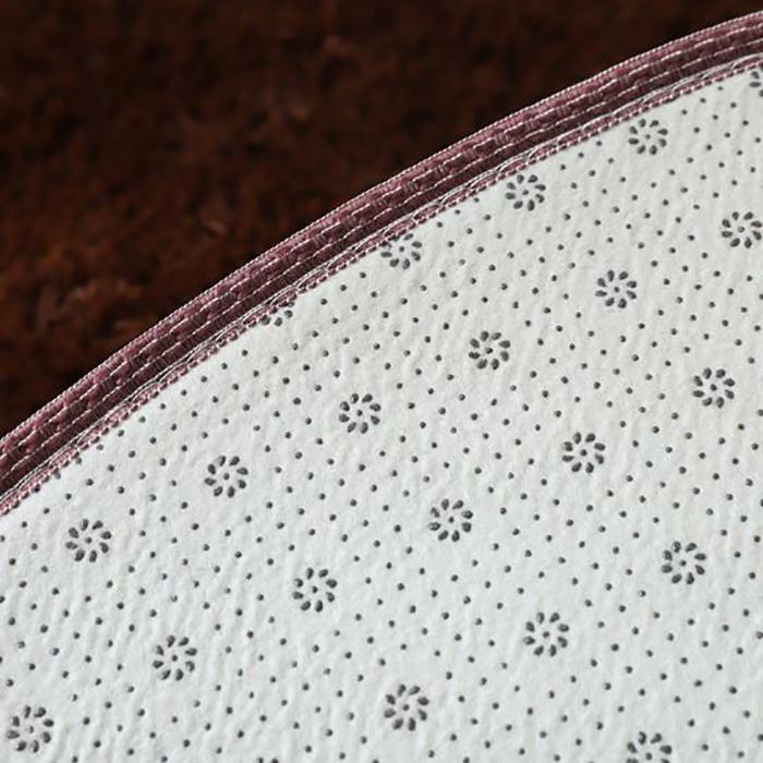 Thicken Round Carpet Living Room Bedroom Cute Room Bedside Carpet Fitness Yoga Carpet Hanging Basket Computer Chair Mat