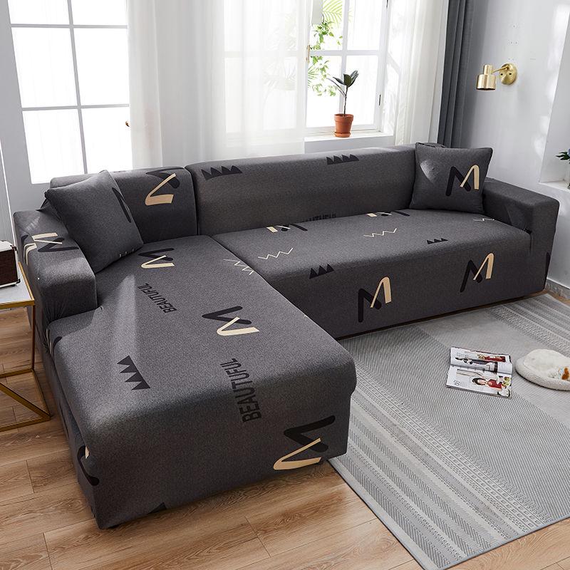 Elastic Stretch Sofa Cover 1/2/3/4 Seat Washable Sofa Cover Modern Elastic Sofa Seat Cover Suitable for Living Room Sofa Cushion Towel
