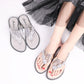 Slippers  Women's Outer Wear  Ladies Fashion  All-match Flip-flops  One-word Slippers  Outing Shoes  Summer Beach Shoes