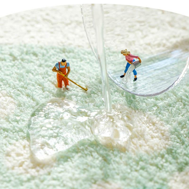 Household Bathroom Floor Bathroom Water-absorbing Anti-sheath Bed Bedroom Toilet Door Padding Home Delivery Pad Carpet