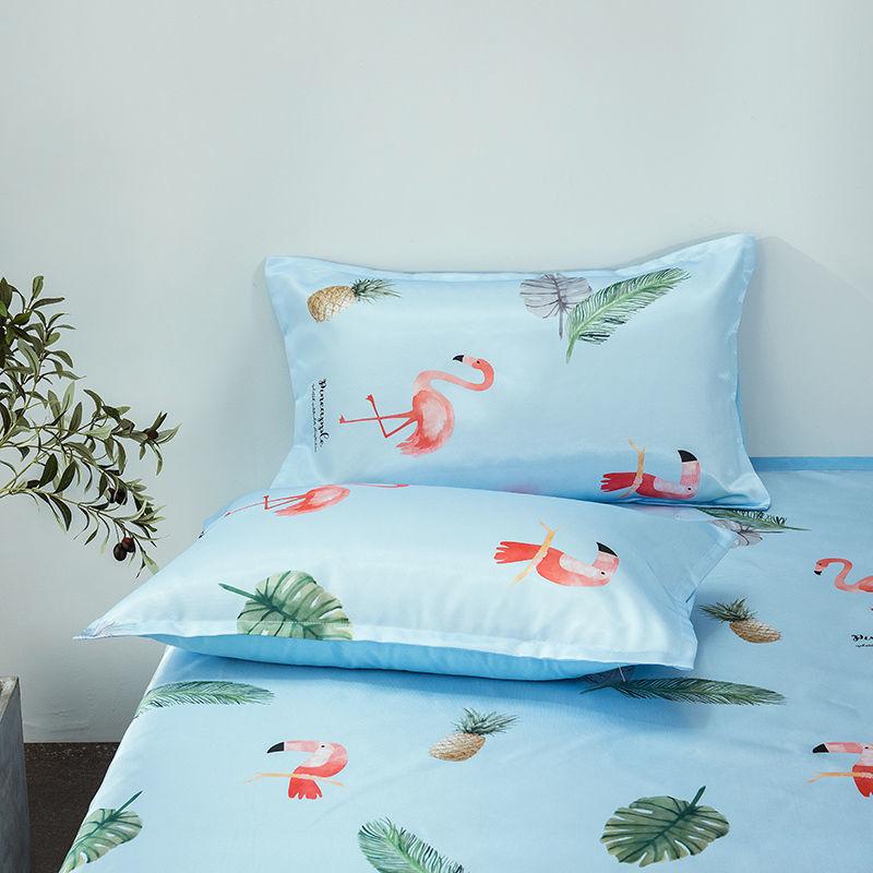 A Pair of Genuine Ice Silk Pillowcases Can Be Machine Washable