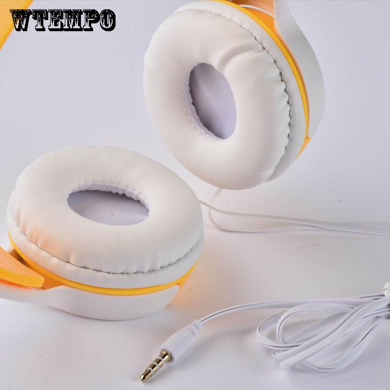 WTEMPO Heavy Bass Karaoke Music with Microphone Mobile Phone Laptop Universal Headset Headset Cable