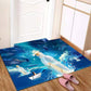 3D Door-to-door Floor Mat Door Mat Home Bedroom Living Room Bathroom Non-slip Absorbent Machine Washable Carpet