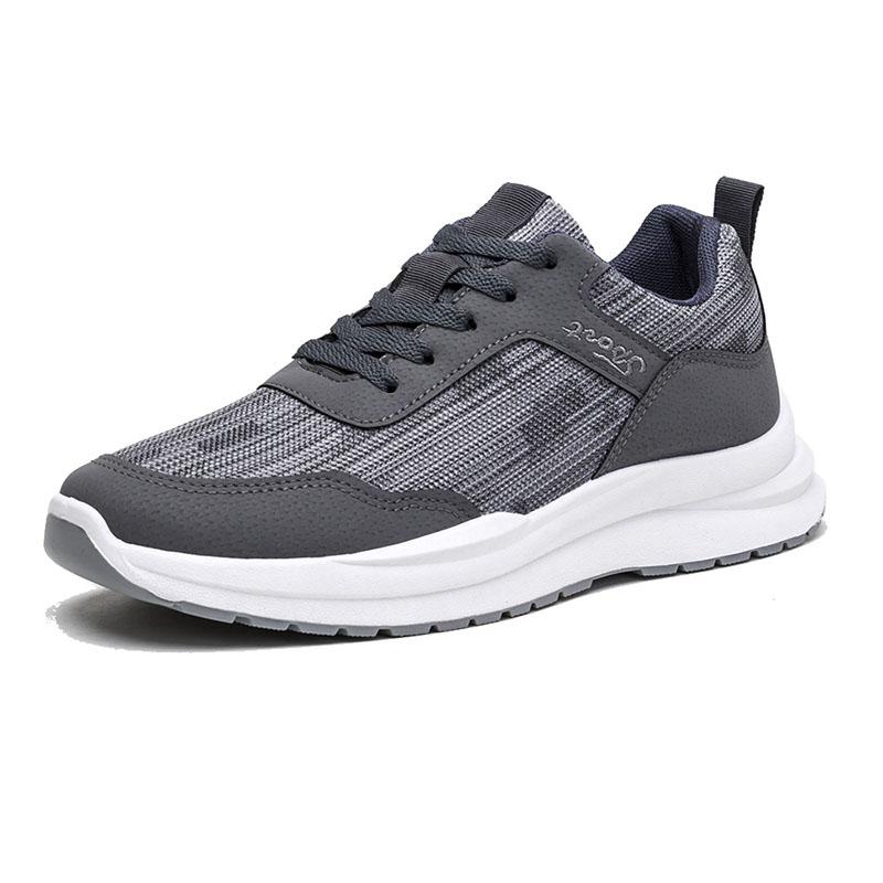 Summer Youth Students Increase Breathable Soft Bottom Board Shoes Men's All-match Non-slip Deodorant Leisure Travel Running Shoes Sport Shoes