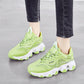 Spring Women's Shoes Sports Shoes Female Students Korean Version of The Ins Super Fire Daddy Shoes Running Casual Shoes