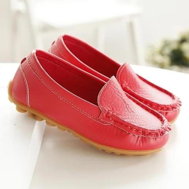 Spring and Autumn Children's Shoes Boys Leather Shoes Girls Single Shoes Baby Shoes Casual Shoes