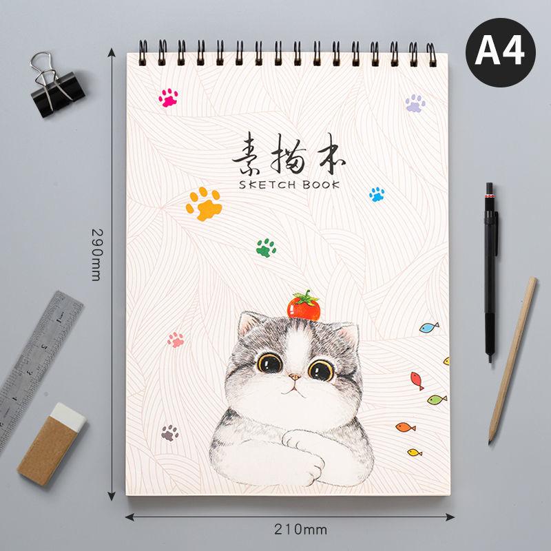 Sketchbook Blank Student Painting Art A4 Sketch Drawing Paper