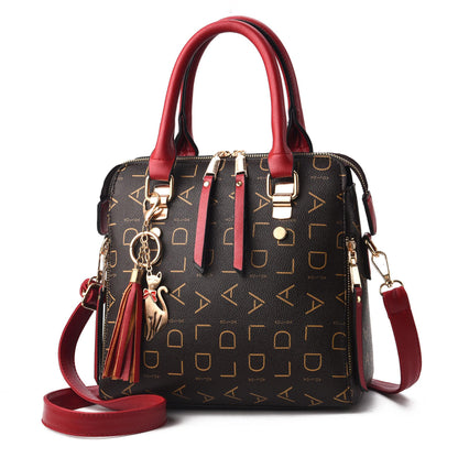 Women's Bag Summer Large-capacity Bag Fashion All-match Pendant One-shoulder Handbag