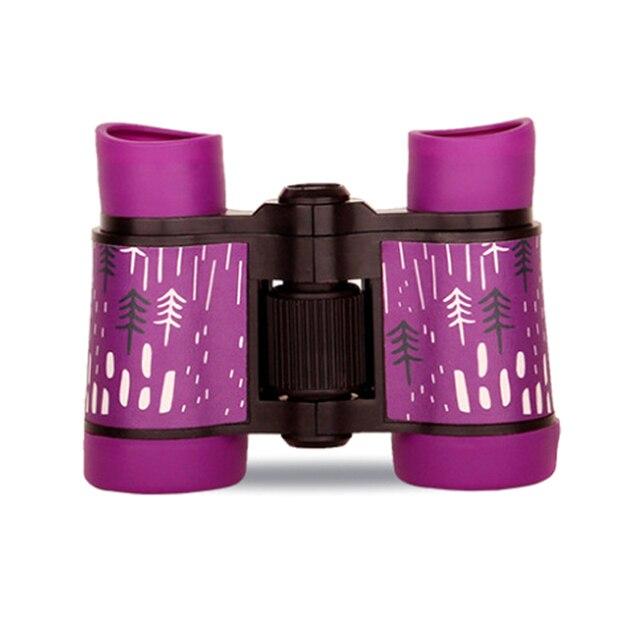 Binoculars 4x30 Binoculars Rubber Non-slip Portable Children's Christmas Gifts Children Outdoor