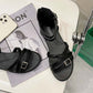 Female Summer All-match Student Fairy Style Flat Shoes Rome Shoes