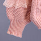 Thick Sweater Women Knitted Ribbed Pullover Long Sleeve Casual O Neck Jumpers Clothing Autumn Winter