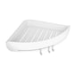 Bathroom Triangular Shower Shelf Corner Bath Storage Holder Organizer Rack