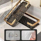 Bathroom Shelves Perforated-Free Toilet Storage Shelf Toiletries Wall Mount Storage Rack Kitchen Organizer Cosmetic Cabinet Storage Rack