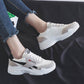 Breathable Casual Sports Shoes Sneakers Women Running Shoes Non Slip Platform Shoes Ladies Dad Shoes