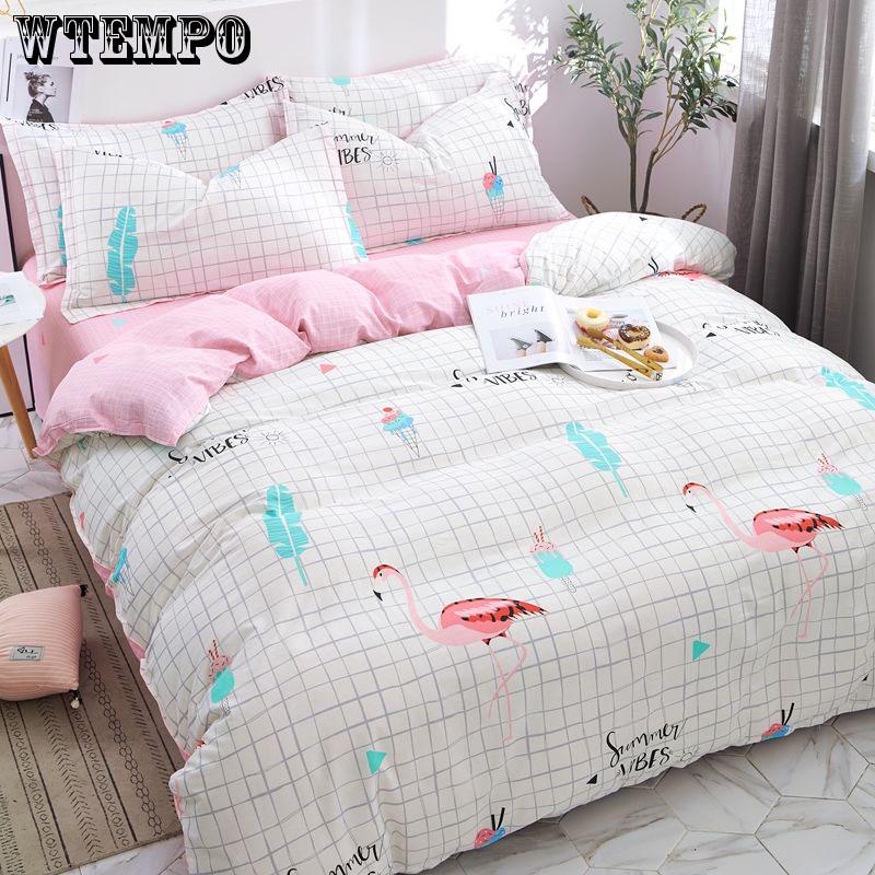 Home Textile Comfortable 3/4 Pcs Bedding Comforter Soft Warm Skin-friendly Bedding Sets