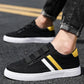Men's 2021 Summer Breathable Canvas Shoes All-match Thin Section Breathable Flat Casual Shoes