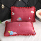 Crystal Velvet Thick Quilted Pillowcase Winter Warm Flannel Pillowcase Single and Double Coral Plush Pillowcase