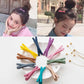 Candy-colored Frosted Hairpin Simple and Cute Cross-side Clip Girl Word Clip Bangs Clip Children's Hairpin Hair Accessories