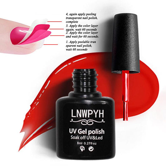 Gel Nail Polish Starter Kit 48 W UV Lamp Nail Dryer set Manicure Nail Tools Primer Nail Art Kit