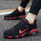 Men Sneakers Casual Air Cushion Running Shoes Mesh Breathable Deodorant Lightweight Non-slip Shoes