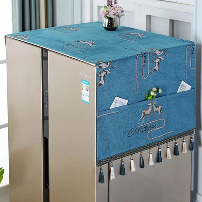 Refrigerator Hanging Bag Kitchen Dustproof Storage Range Cover Decorative Waterproof