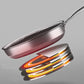 316 Stainless Steel Frying Pan 24-30cm Uncoated No Oily Smoke Non-stick Pancake Pan Household Cooking Pan