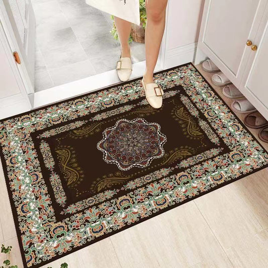 Household Carpet Bedroom Bedside Luxury Washable Carpet European Style Carpet Living Room Carpet