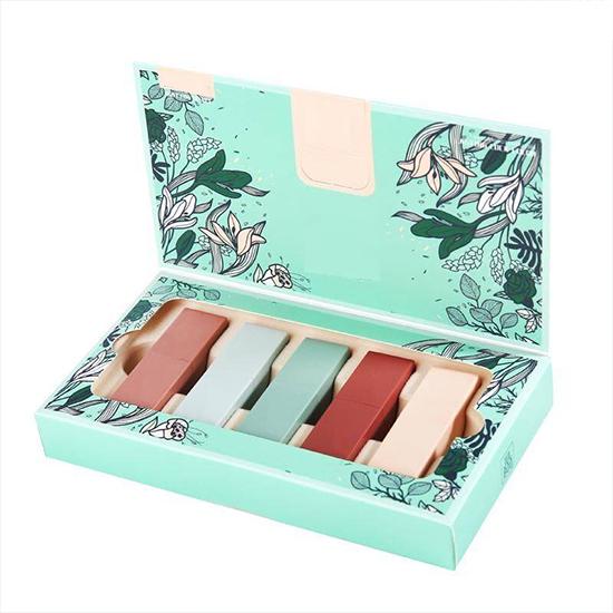 Minimalist 5 Color Moisturize Matte Long Lasting Lipstick Set Waterproof Lipstick Makeup Cosmetic