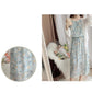 Women Sweet Floral Skirt Sling Dress Chiffon Beach Vacation Sleeveless Elastic Waist Long Skirt