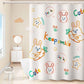Bathroom Partition Shower Curtain Bathroom Bathtub Mildew Proof and Waterproof Curtain