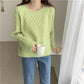 Autumn and Winter Hedging Loose and Versatile Short Outer Wear Lazy Wind Top Knit Sweater