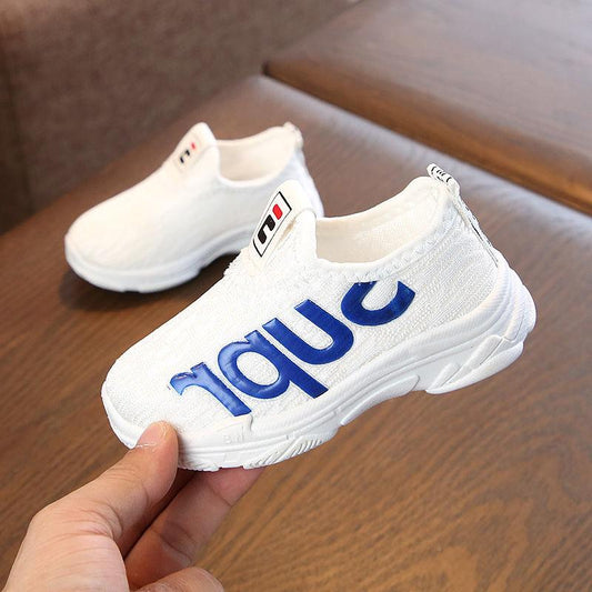 Children's Shoes Men's and Women's Sports Shoes Spring and Autumn Korean Version of The Color Trend Baby Shoes Mesh Shoes