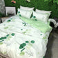 Nordic Pastoral Fresh Green Banana Leaf Sheet Four-piece Set Spring and Autumn Quilt Cover Three-piece Student Dormitory