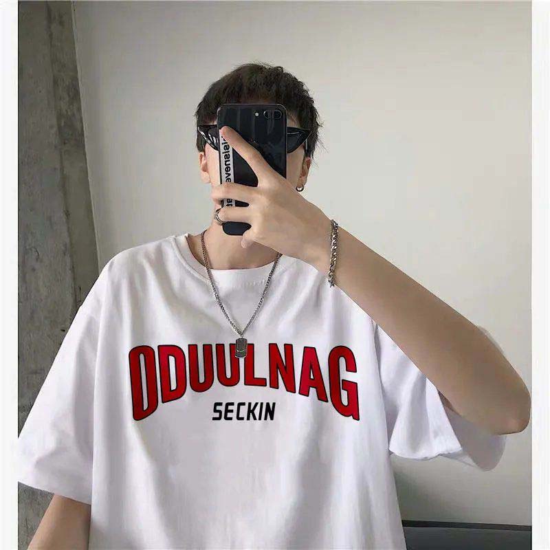 Summer T-shirt Youth All-match Loose Short-sleeved Top