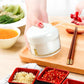 Mini Food Garlic Vegetable Grinder Chopper Mincer Crusher Press Meat Nut Pepper Onion Multi-function