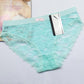 WTEMPO 6 Pcs/Lot Briefs Womens Transparent Panties Sexy Lace Thongs Lingerie