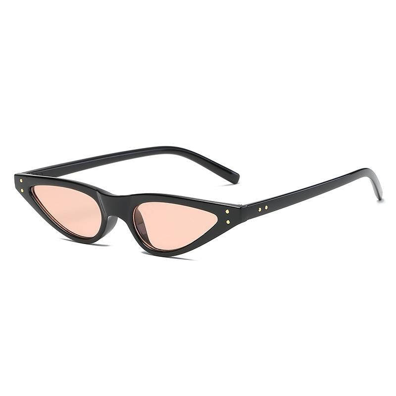 WTEMPO Sunglasses Ms. Trendy Small Frame Sunglasses Nail Glasses