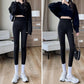 Plus Velvet/thin Shark Pants Women's Outer Wear Leggings Barbie Pants Black Tight Elastic Yoga Pants Fitness Jogging Pants Trousers