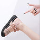 Summer Sandals Female Fairy Style Flat-bottomed Students All-match Korean Vacation Beach Roman Shoes