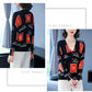 Autumn Winter Ladies Wool Cardigan  Single-breasted 3D Printing Cardigan Coat