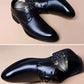 Men's Leather Shoes British Business Lace-up Men's Shoes Youth Simple and Versatile Dress Shoes
