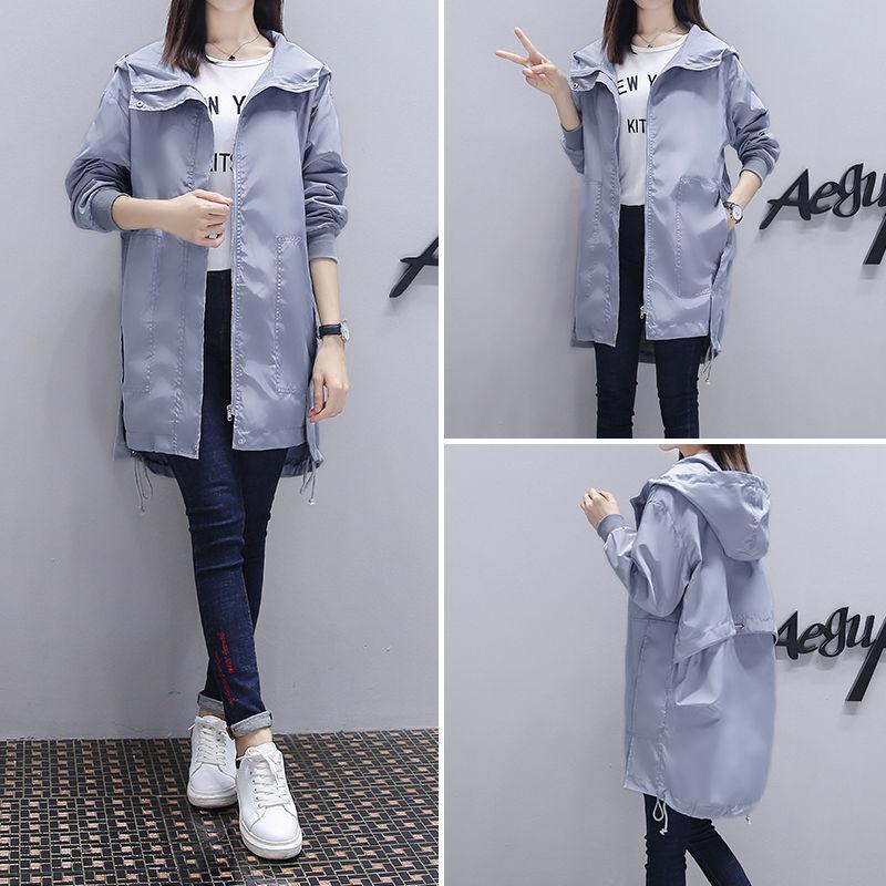 Women Fashion Holiday Comfortable Loose Trench Coat Professional  Temperament Solid Girls  Outdoor
