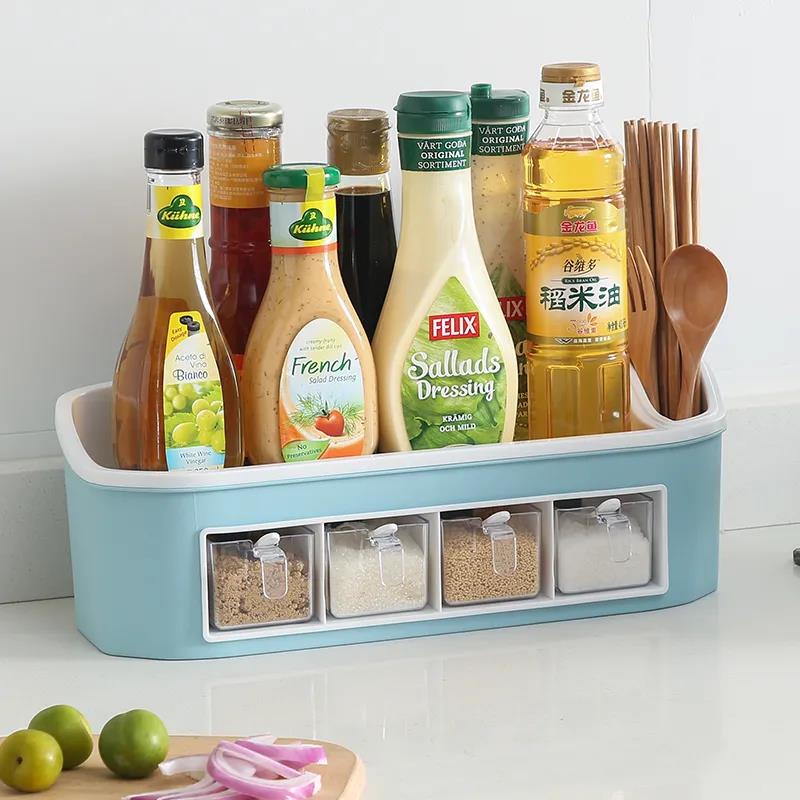 Functional Kitchen Supplies Seasoning Spices Seasoning Box Home Storage Box