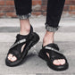 Men Air Cushion Sandals Men Casual Shoes Men Slippers Summer Beach Shoes Men Sandals Flip Flops