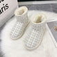 Anti-ski Boots Women Winter Plus Velvet Thick Warm Cotton Shoes Short Short Boots Women