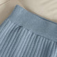 Two-piece Suit Women Autumn and Winter Korean Style Slim Fashion Knit Bottoming Sweater Skirt Student Suit