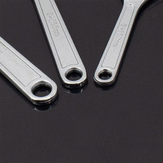 Adjustable Wrench Aluminum Alloy Large Open End Wrench Universal Wrench Plumbing Screw Bathroom Repair Tool