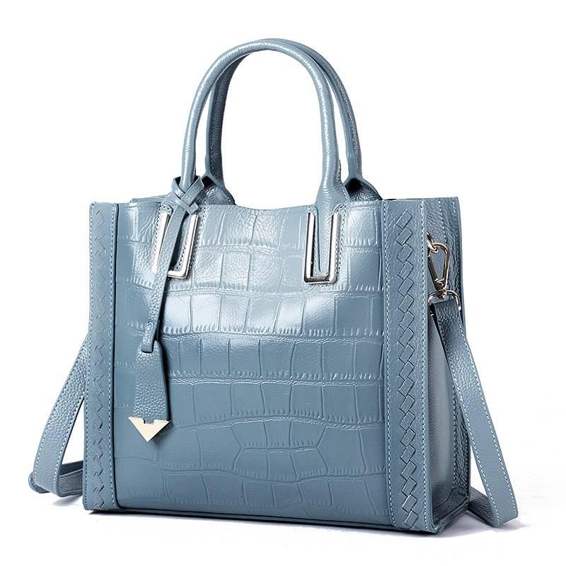 Women Messenger Shoulder Bag Leather Solid Color Totes Lady Crossbody Bags Handbags