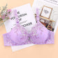 High-quality Small-chested Gather Bra Women's Underwear Thin Section No Steel Ring Bra Embroidery Breast Adjustment Breathable Beauty Back Bra